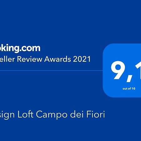 Апартаменты Design Loft Campo Dei Fiori Рим Экстерьер фото